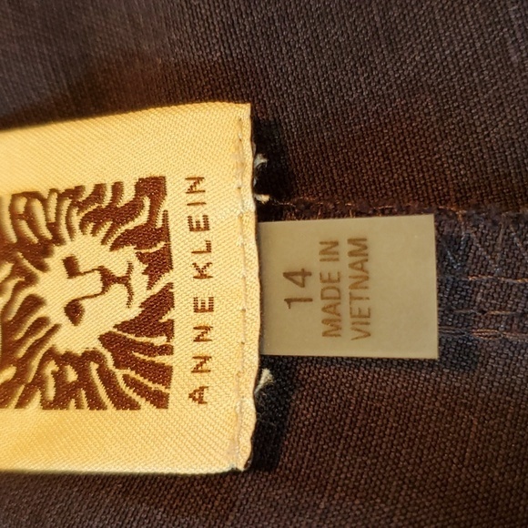 Anne Klein linen blend pants. - Picture 5 of 9